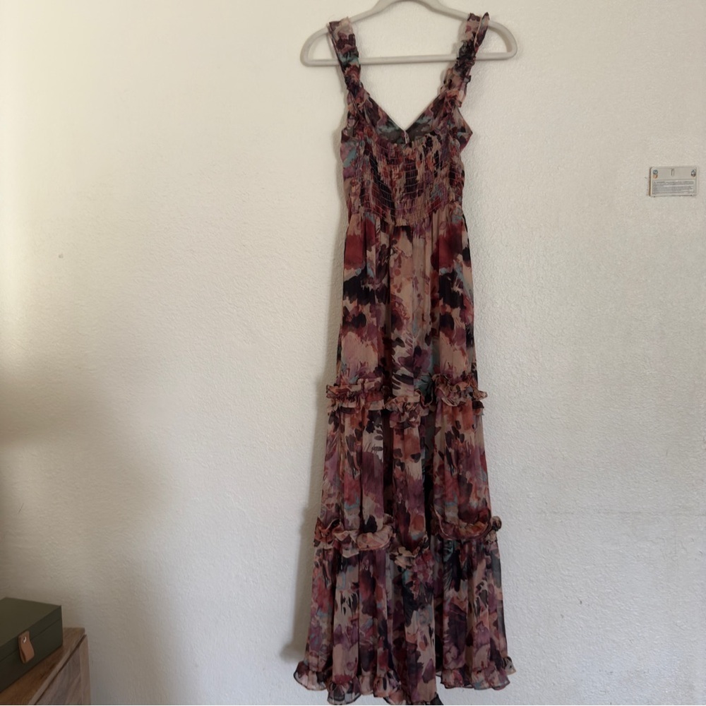 NWT Misa Avery Floral Sleeveless Dress In Flora Dream - Picture 9 of 11